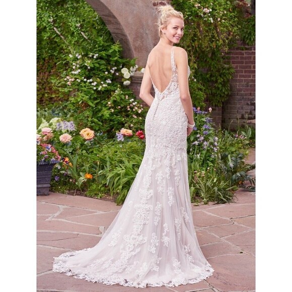 Rebecca Ingram Wedding Gown 7RZ313 Tara - Picture 4 of 5